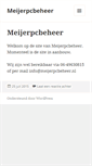 Mobile Screenshot of meijerpcbeheer.nl
